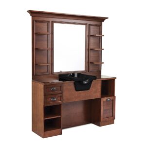 Espejo tocador  con lavacabezas