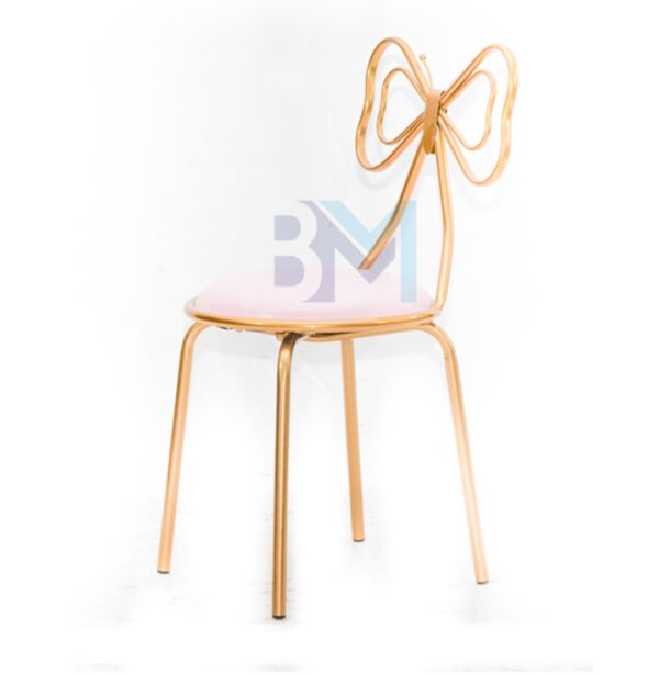 Silla de manicura con respaldo en forma de lazo - Imagen 4