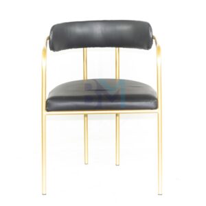 Silla de manicura en polipiel , disponible en color  negro