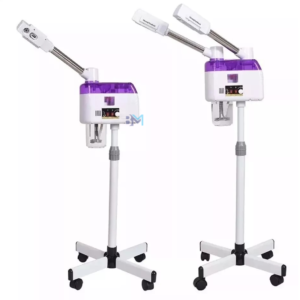 Vapor de ozono facial doble tubo pulverizador frío-caliente