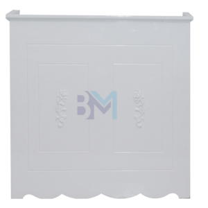 Mostrador de recepción blanco vintage