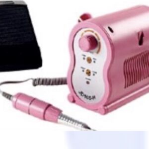 Torno pulidor de uñas rosado 35.000 RPM- 85w/120w
