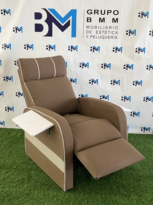 Sillón de pedicura marrón - Imagen 6