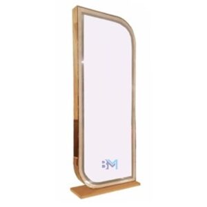 Tocador marco dorado doble cara con luz led
