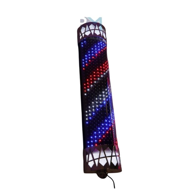 Pirulo para barbería de luces LED
