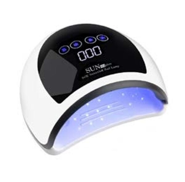 Lampara de luz led 96w temporizador -sensor