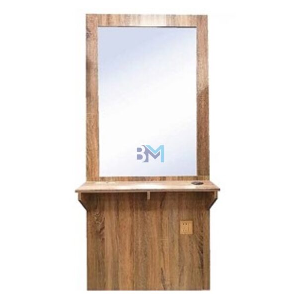 Espejo tocador de madera