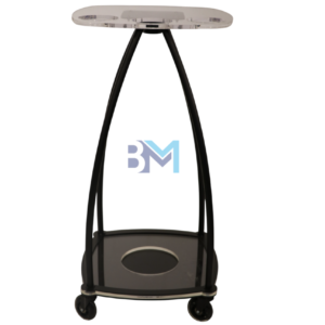 Carrito auxiliar de barbería y peluquería para tintes