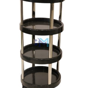 Carrito auxiliar de barbería y peluquería móvil