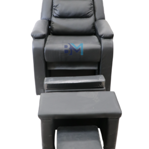 Sillón de pedicura negro