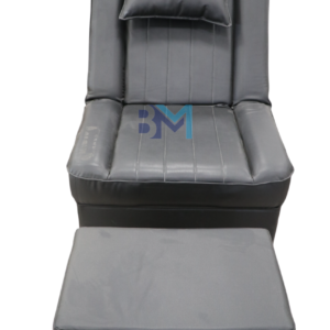 Sillón de pedicura gris