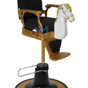 Silla de corte infantil diseño de caballo Blanco