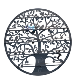 Soporte para esmaltes en forma de arbol de vida negro