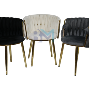 Silla de manicura en terciopelo