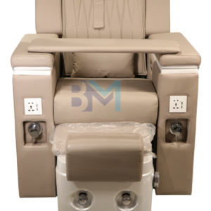 Silla de pedicura spa con bañera y masajes