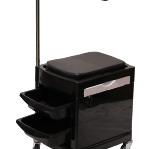 Carrito auxiliar negro
