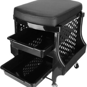 Carrito auxiliar de barbería y peluquería con organizador (copia)