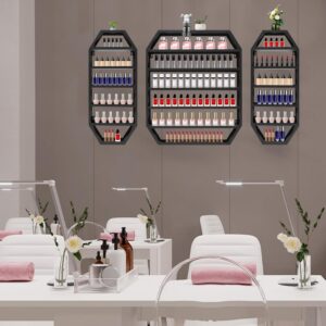 Soporte de esmalte triple Negro