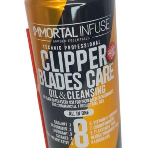 IMMORTAL INFUSE CLIPPER BLADES CARE