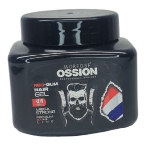 MORFEO OSSION HAIR GELRED MEGA STRONG gel fijador extra fuerte rojo