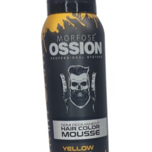 MORFOSE OSSION SEMIPERMANENT HAIR COLOR MOUSE YELOW color semipermanente amarillo