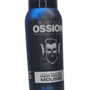 MORFOSE OSSION SEMIPERMANENT HAIR COLOR MOUSE BLUE color semipermanente azul