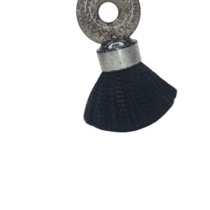 CEPILLO / BROCHA LIMPIADOR DE CUELLO CON ANILLO PURPURINA