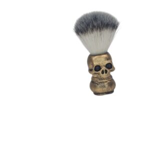 CEPILLO / BROCHA AFEITAR / LIMPIADOR DE CUELLO CALAVERA