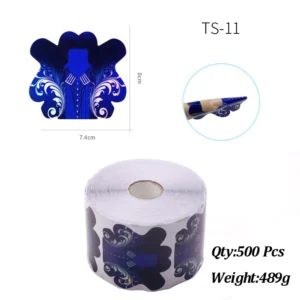 MOLDES ADHESIVOS PARA UÑAS ESCULPIDAS GEL O ACRILICO