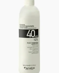 AGUA OXIGENADA DE 40 VOLUMENES  AL 12 % FENOLA