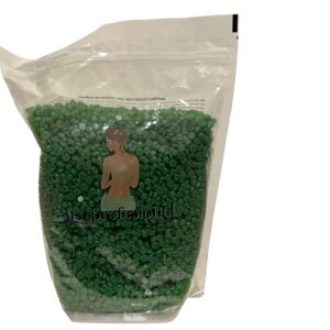 CERA EN PERLAS VERDE EN BOLSA 1KG