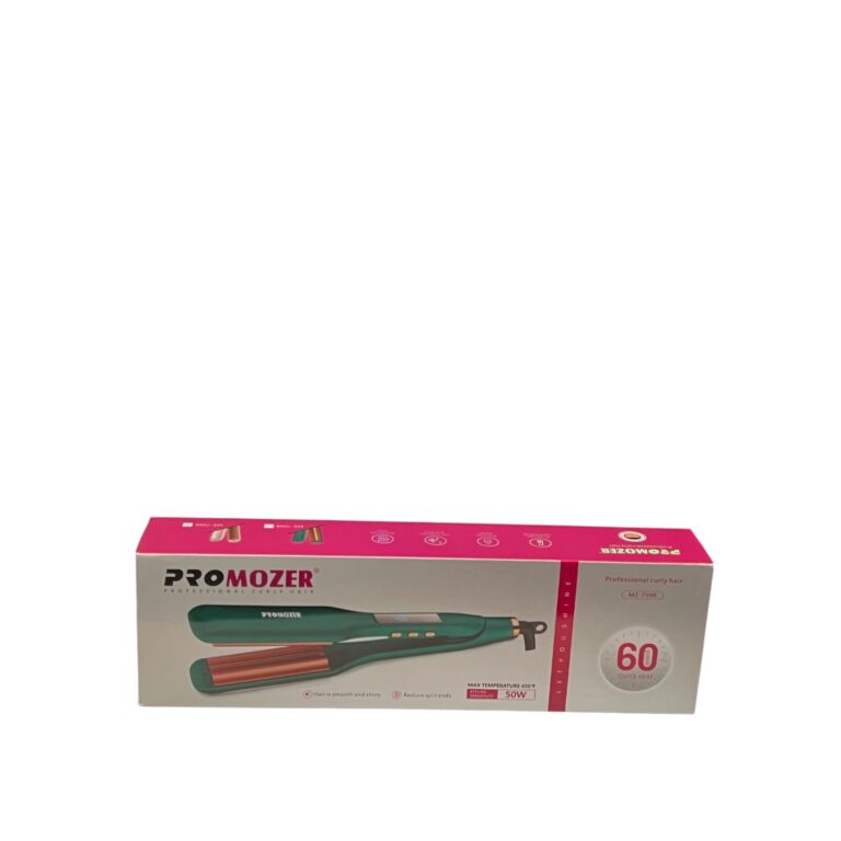 Plancha rizadora ProMozer MZ-7098 para dar volumen a la raíz