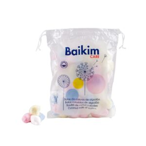Bolas de algodon colores Baikim care