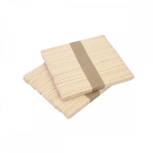 50 espátulas faciales de madera