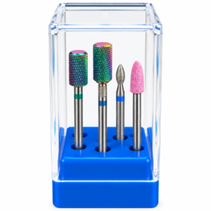 Juego de 7 Brocas de Acero de Tungsteno para Manicura Profesional