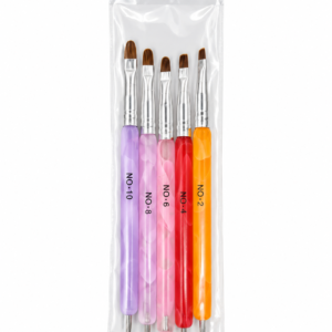 5 unidades Pincel de Gel+ Punzón