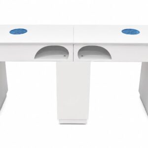 Mesa de manicura doble con Aspirador