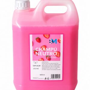 5 litros de champu neutro  Fresa
