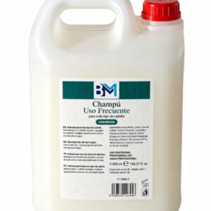 5 litros de champu uso frecuente caribean