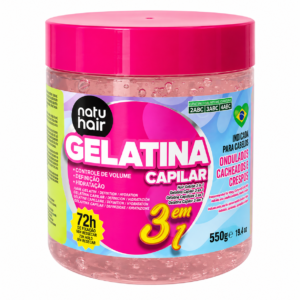 GELATINA CAPILAR 3 EN 1 500 GR NATUHAIR