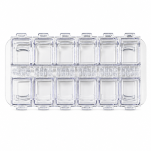 Caja G12  transparente