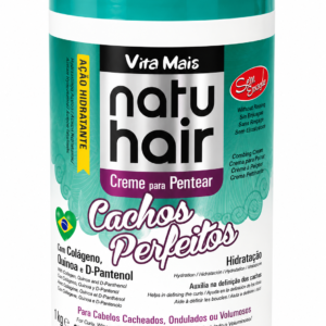 Crema Para Peinar Rizos Perfectos Natu Hair 35.3 Oz