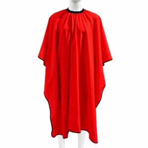 Capa de barberia  rojo