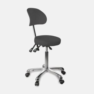 Taburete con respaldo ZIN BACK