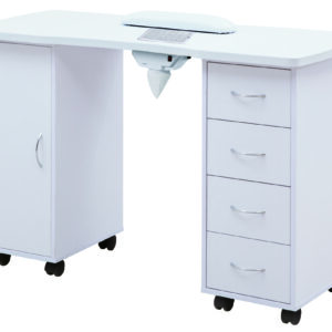 MESA DE MANICURA CON ASPIRADOR