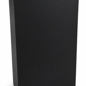 Mostrador de recepcion negro liso 60cm
